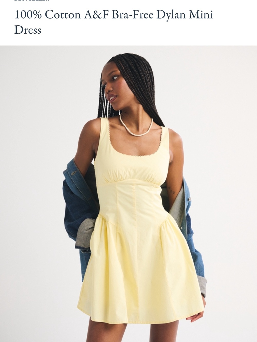 NWT Abercrombie & fitch Dylan mini dress